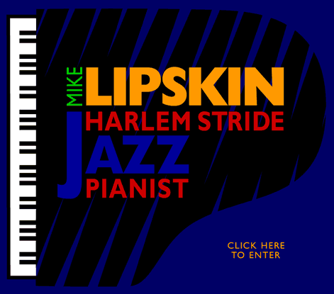 mike lipskin harlem stride jazz pianist